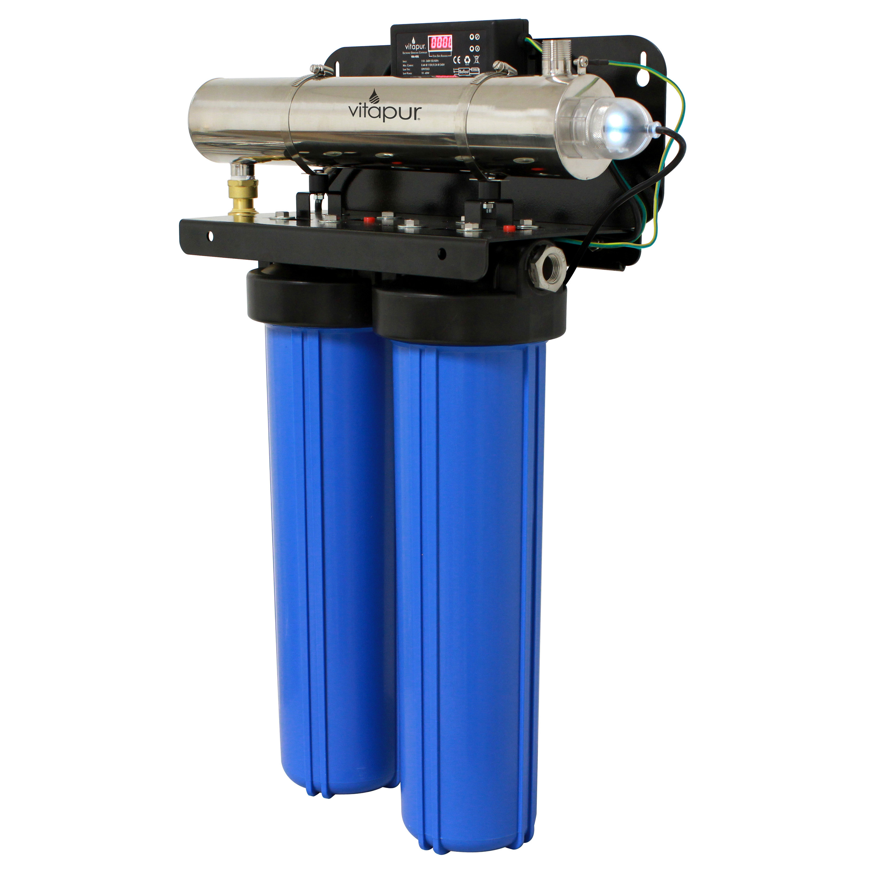 Vitapur Ultraviolet Whole House Water Disinfection And Filtration System 